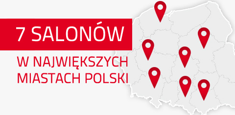 Zapraszamy do naszych salonów